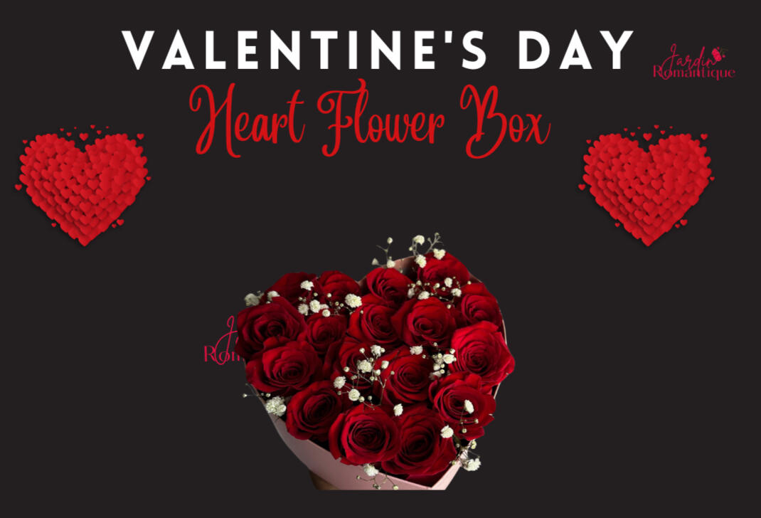 I love you Flower box