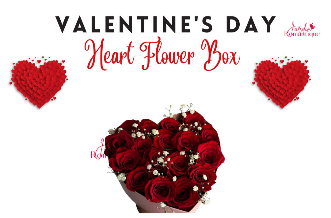 I love you Flower box
